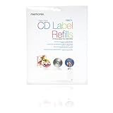 Memorex CD/DVD Labels 120-Pack, White
