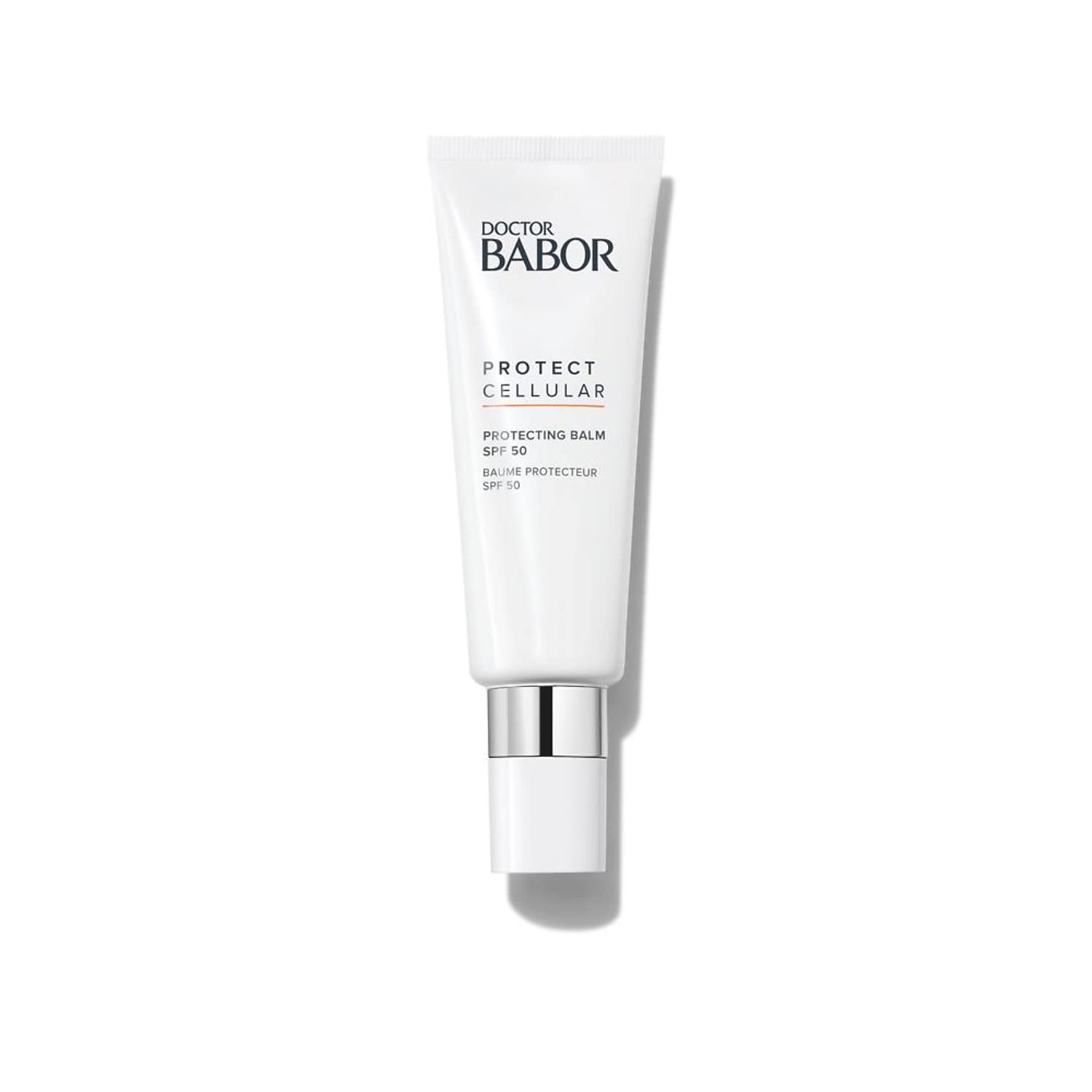 DOCTOR BABOR Face Sun Cream SPF 50, Fast-Absorbing and Non-Sticky Sun Protection Balm with Panthenol, Protecting Balm, 1 x 50 ml