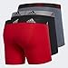 adidas Men's Stretch Cotton Boxer Briefs Underwear (3-Pack)