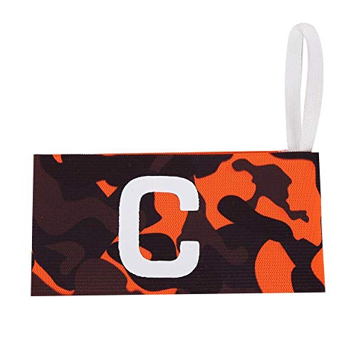 Player Bands, Durable Nylon Soccer Armband Adjustable Captain Bands for Outdoor Team Sports Groups(Orange) - Thumbnail 6