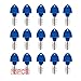 CRBrewBeer 15 Pack Beer Tap Plug Brush, Beer Faucet Brush Plugs,Beer Faucet Tap Cleaning Plug (Blue)