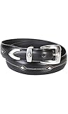 Denver Diamond Leather Belt