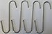 Meat Hooks, Pot Hooks, 7 Inch, Pack of 4 Pieces