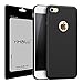 iPhone 7 Case, Yihailu Smoothly Shield Skin Shockproof Ultra Thin Slim Full Body Protective Scratch Resistant iPhone7 Cover - Silky Black
