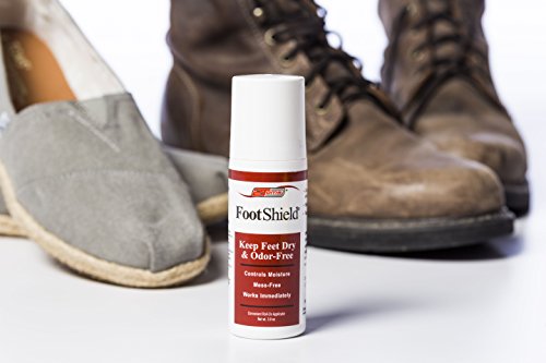 2Toms FootShield (Roll-On) - Keep Feet Dry & Odor-Free (3.0 OZ)