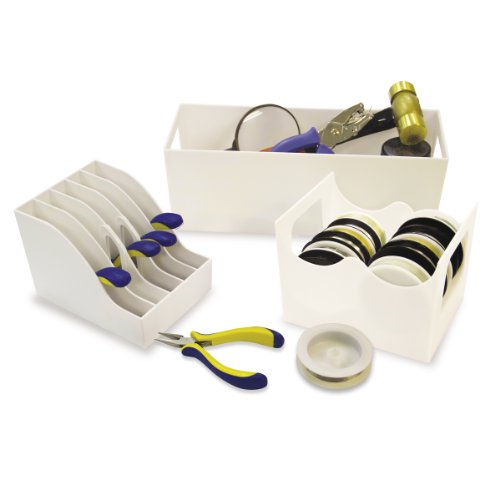 Elizabeth Ward Bead Storage Solutions Tool and Spool Bin with Lid (1pc