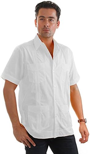 Men's Short Sleeve Guayabera Shirt