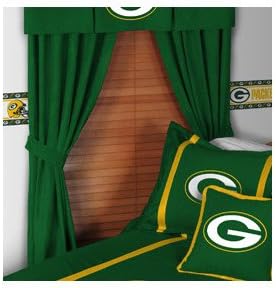 Amazon Com Bundle 36 Green Bay Packers Valance Home Kitchen