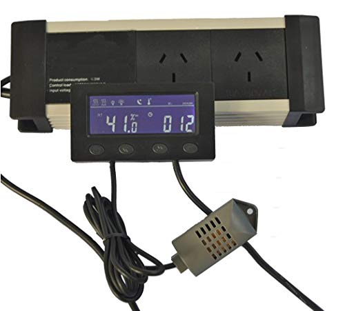 OCS.tec HYGROSTAT TIMER CKLOCK ALARM TERRARIUM DIGITAL DAY/NIGHT *EXTERNAL DISPLAY* TXG