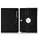 MoKo Samsung Galaxy Note 10.1 2014 Edition Case - 360 Degree Rotating Cover Case for Note 10.1 Inch 2014 Edition & Tab Pro 10.1 Tablet, BLACK (With Smart Cover Auto Wake / Sleep)