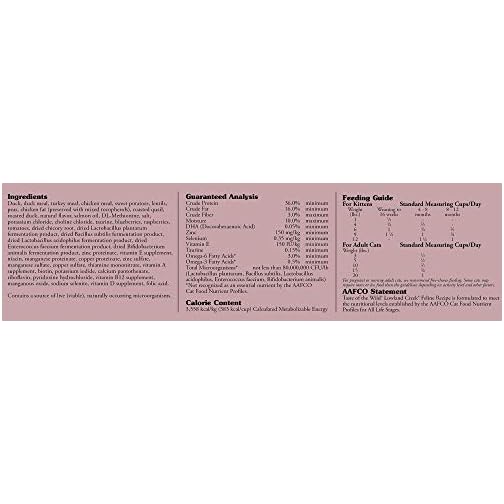 taste of the wild lowland creek