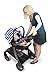 Kiddo Care Car Seat Cover I Canopy I stroller cover I Shopping Cart Cover I High Chair Cover I Multipurpose Canopy (Blue and White Stripes)