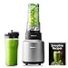 Smoothie Blender 1500W, Willsence Personal blender for Shakes and Smoothies, NUTRI-IQ Intelligent identification of Food Hardness, 2 x 24 oz to-go Tritan Cups (BPA Free) with Spout Lids