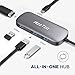 USB C Hub, HooToo 6-in-1 USB C to 4K HDMI Adapter with 100W Power Delivery, SD Card Reader, 3 USB 3.0 Port for MacBook/Pro/Air/iMac and Type C Windows Laptops primary