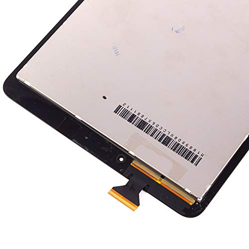 Group Vertical Replacement Touch Screen Digitizer LCD Display Assembly Compatible with Samsung Galaxy Tab E 9.6 SM-T560 (Black)