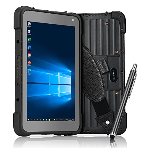 MUNBYN Rugged Tablet, 8inch Industrial Tablet PC Windows 10 64bit Pro