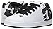 DC Men's Court Graffik SE Skate Shoe,White/Charcoal,9 D US