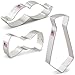 Ann Clark Cookie Cutters Little Man Father's Day Cookie Cutters 3-Pc Set, Made in USA, Bow Tie, Mustache, Necktie