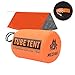 Mezonn Emergency Tent with Survival Whistle & Paracord - Ultralight 2 Person Tube Tent Waterproof Survival Shelter - Use as Emergency Blankets Survival Tent, Survival Gear for Outdoor, Hiking, Camping