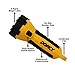 Dorcy 41-2510 Floating Waterproof LED Flashlight with Carabineer Clip, 55-Lumens, Yellow