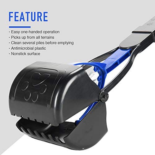 COZ Pet Pooper Scooper for Small and Large Dog, Portable Poop Scoop
