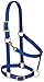 Weaver Leather Basic Adjustable Nylon Halter, Blue, 1