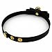 Adjustable Gothic Black Bowknot Leather Collar Lolita Golden Bell Choker Necklace Cat Anime Maid Cosplay