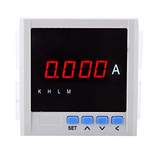 Akozon AC Ammeter Voltmeter Digital Display Programmable Single Phase AC Ammeter Voltmeter Frequency Meter