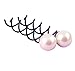 TOPWEL 6PCS Pearl Spiral Hair Pin Clip (Large-1.8cm)