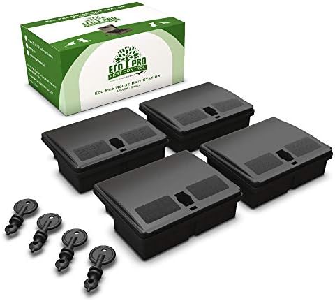 Mouse Bait Stations by Eco Pro Small Rodent Trap Alternative
