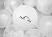 Ice Ball Silicone Mold 2.5 Inch Jumbo Sphere Mark René Set of 2 White