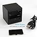 PerryLee Wood Wooden Cube Digital LED Light Desk Travel Mute Alarm Clock USB/AAA Timer Temperature Snooze Voice Sound Control