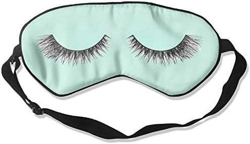 Novelty Eyelashe Pattern Unisex Sleep Mask Blinder Shade Eye Mask Eyeshade For Travel,home,Hotel,plane