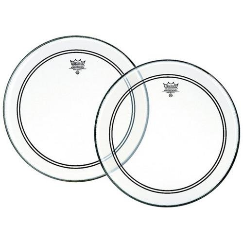 Remo Pinstripe Clear Bass Drum Head - 22 Inch