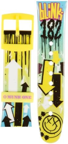 Blink-182 "El Conejo" Limited Edition (blue) Watchband Replacement Strap Set