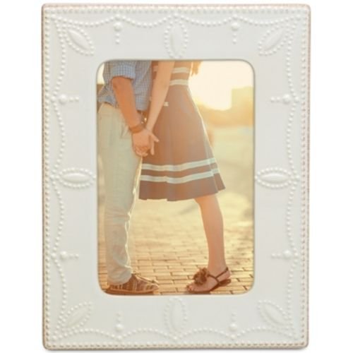 Lenox French Perle White 4x6 Frame