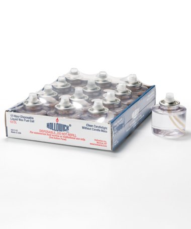 17 Hour Votive Fuel Cell Oil Candle (Set of 12)