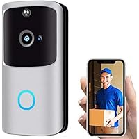 Dongdongole Smart Electronic Wireless WiFi Video Doorbells Secure Visual Intercom Door Bells Kits
