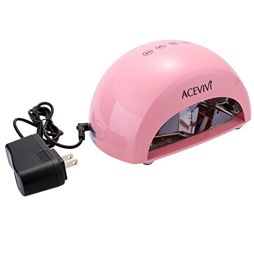 ACEVIVI Portable Handy 12w Uv Lamp Light Manicure Nail Dryer for Drying Nail Polish Acrylic Nail Us Plug - Thumbnail 3