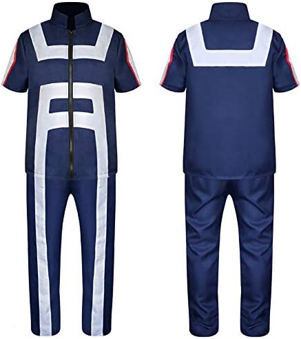 goodrui Women's My Hero Academia Cosplay U A High School Gymnastics Uniform Suit Cosplay Costume