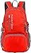 Mubasel Gear Backpack - Lightweight Backpacks for Travel Hiking - Daypack for Women Men (Red)