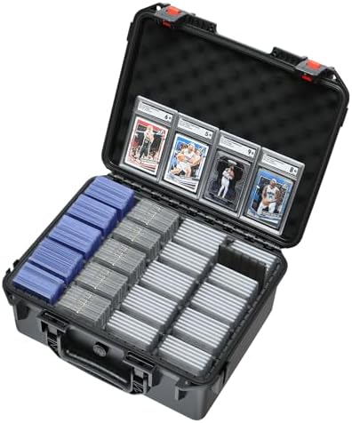 pelican case for graded cards Amazon.com: Pelican Vault V300 Collector Card Case with Customized 160 Slots for PSA, SGC, and BGS Graded Trading Card Slabs : Toys & Games