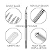 Nibro 103 PCS Precision Hobby Knife Carving Craft Knife Art Knife Stencil Knife with 3 Hobby Knife and 100 Spare Blades for DIY Art Work Cutting, Hobby Crafts, Scrapbooking, Stencil, Model