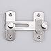 Sumnacon Stainless Steel Safety Door Latches, Solid Gate Latches/Lock for Pet Gate,Cabinet Furniture, Window, Brushed Finish (2 Pack)