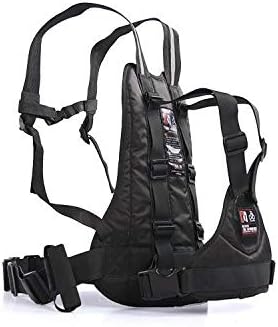 Ninpi Adjustable Children Motorcycle Safety Harness Strap Black 1-Pack