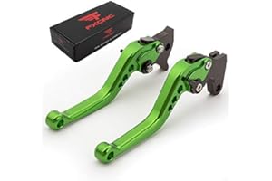 FXCNC CNC Aluminum Short Adjustable Brake Clutch Levers Compatible with Benelli TNT125 TNT135 TNT 125 135 2016 2017 2018 2019 2020 2021