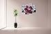 First Wall Art Dark Red Orchid On Cobblestones Burgundy Wall Art Painting Pictures Print On Canvas Flower The Picture for Home Modern Decoration