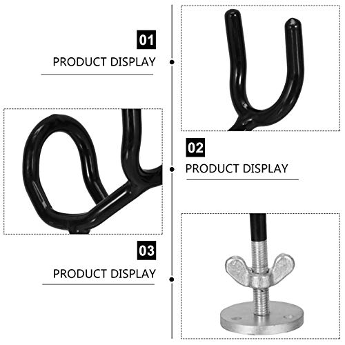 BESPORTBLE 2 Stück Angelrutenhalter Verstellbare Rutenhalter Racks Edelstahl Klemme Öffnungsrutenhalter zum Angeln im… – Bild 8