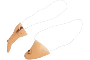 GLSTOY Adjustable Witch Nose and Chin Prosthetic for Masquerade Parties and Halloween Cosplay Comfortable