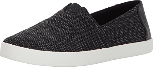 Toms  men s avalon slip-on black multi knit loafer